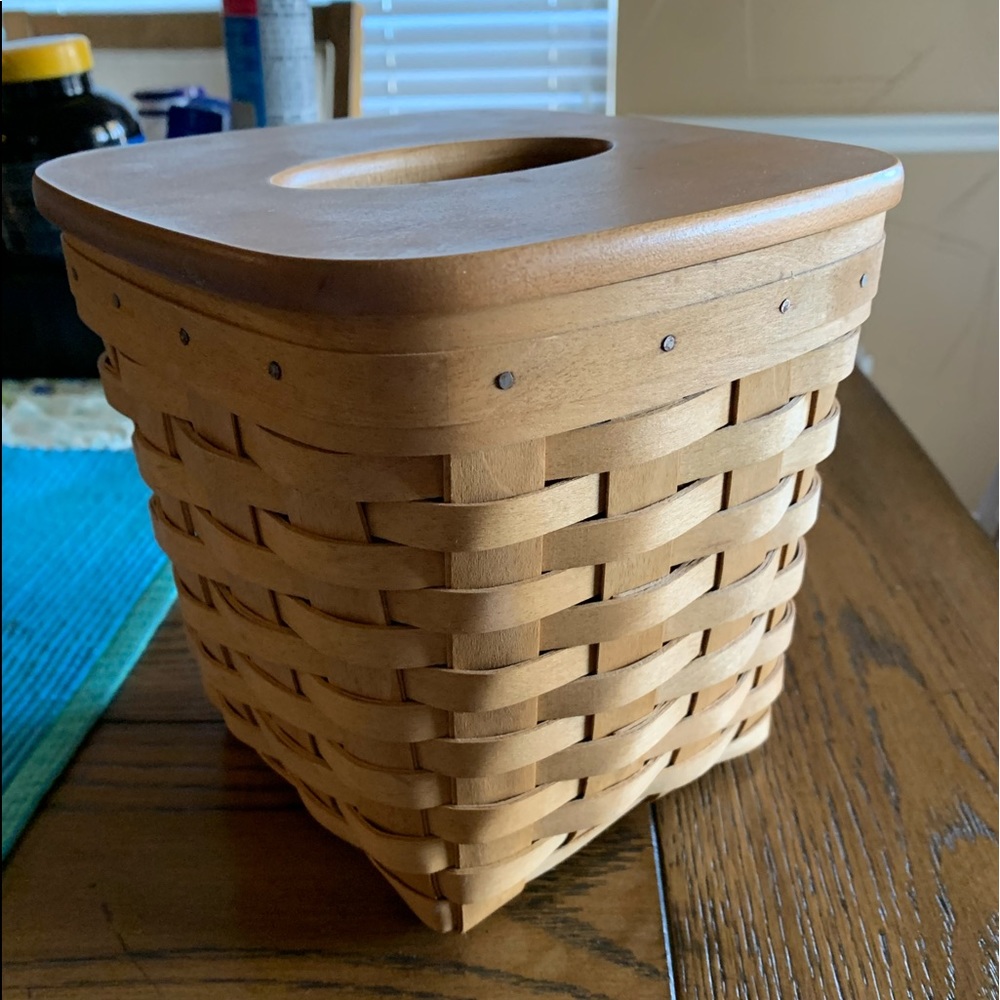 Longaberger Tall Tissue Box basket